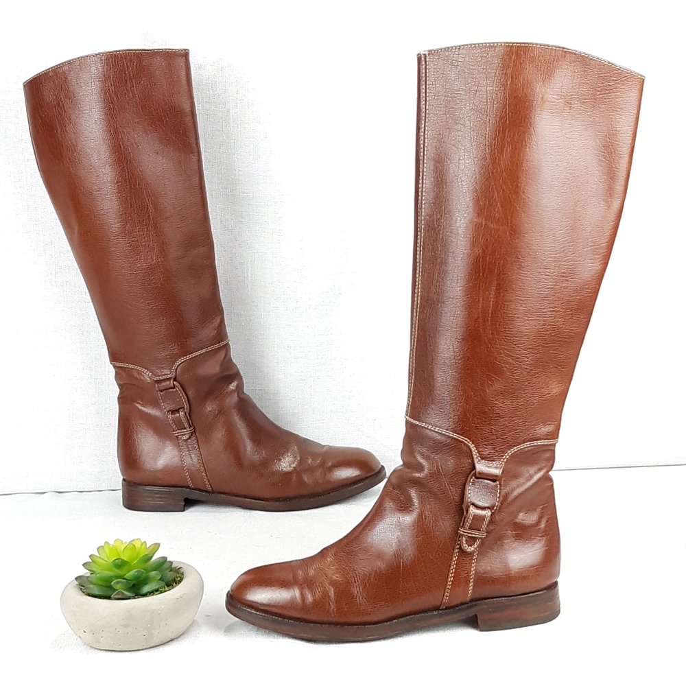 DOBLE-VIDA LEATHER RIDING BOOTS